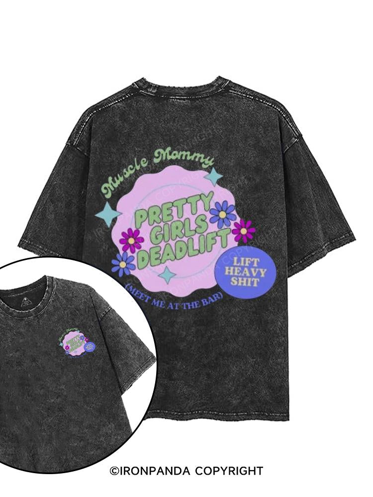 Muscle Mom  printed Gym Shirt