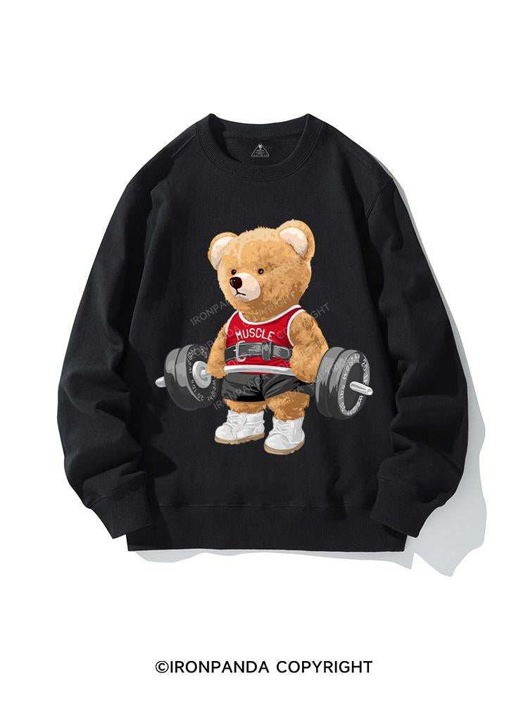 EXERCISE BEAR CREWNECK Sweatshirt