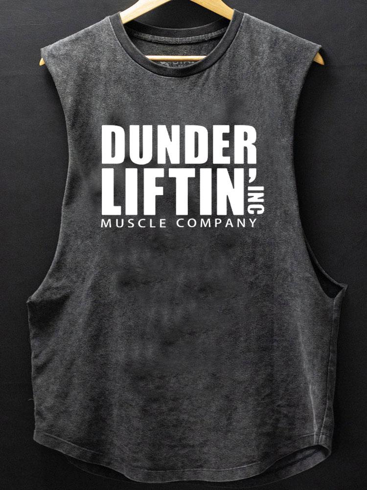 dunder lifting muscle company SCOOP BOTTOM COTTON TANK
