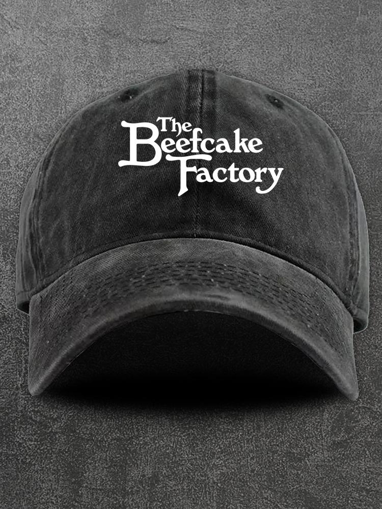 The Beefcake Factory Washed Gym Cap