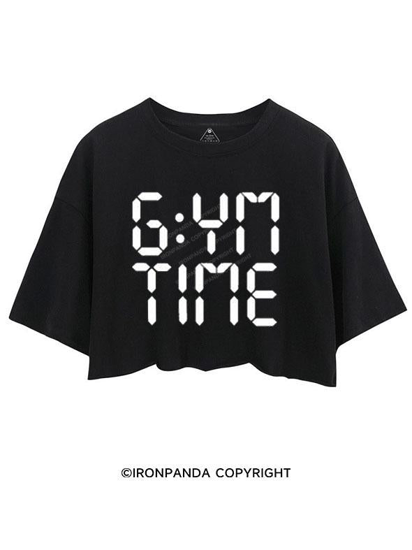 GYM TIME CROP TOPS