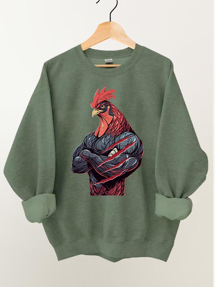 muscle rooster Vintage Gym Sweatshirt
