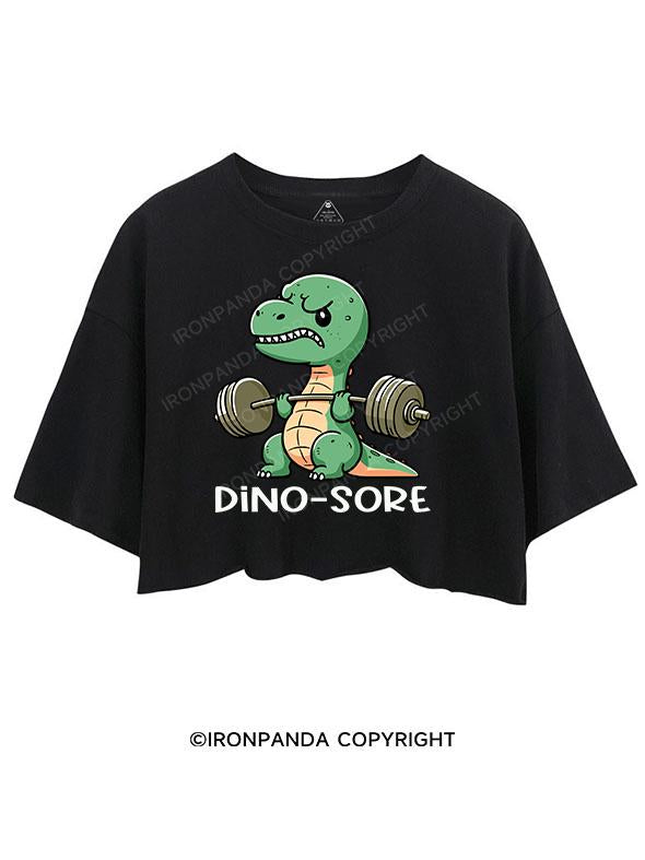 DINO-SORE CROP TOPS