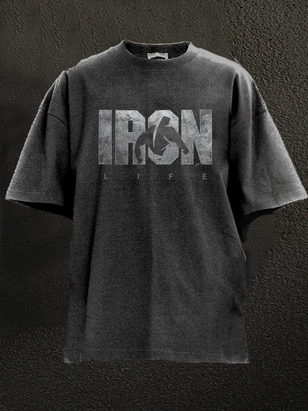 Iron life Washed Gym Shirt