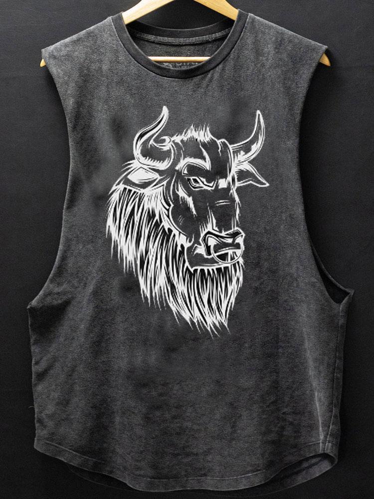 Brahma Bull SCOOP BOTTOM COTTON TANK