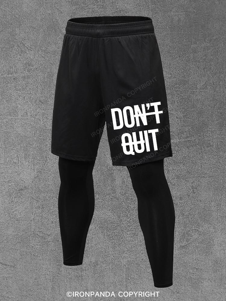 don't quit do it Performance Training Pants