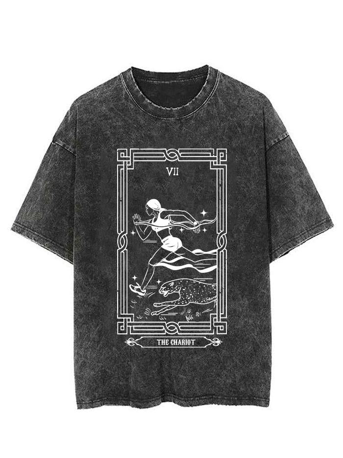 the chariot tarot card vintage Gym Shirt