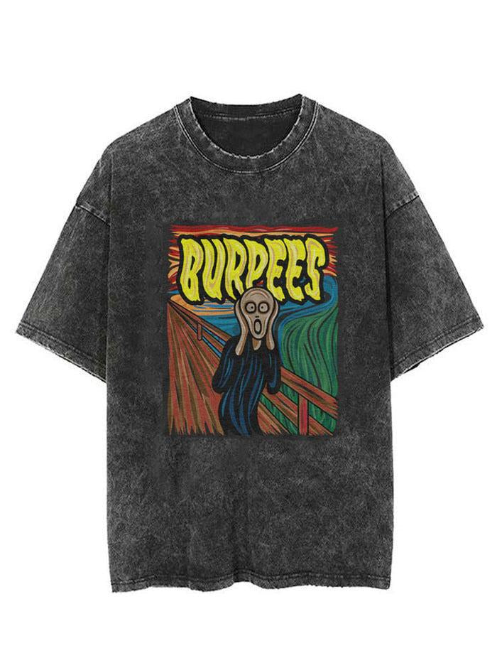 The Scream Burpees Vintage Gym Shirt