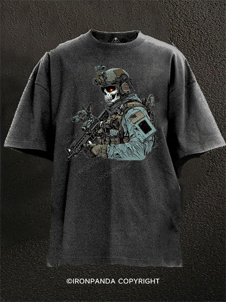soldier Washed Gym Shirt