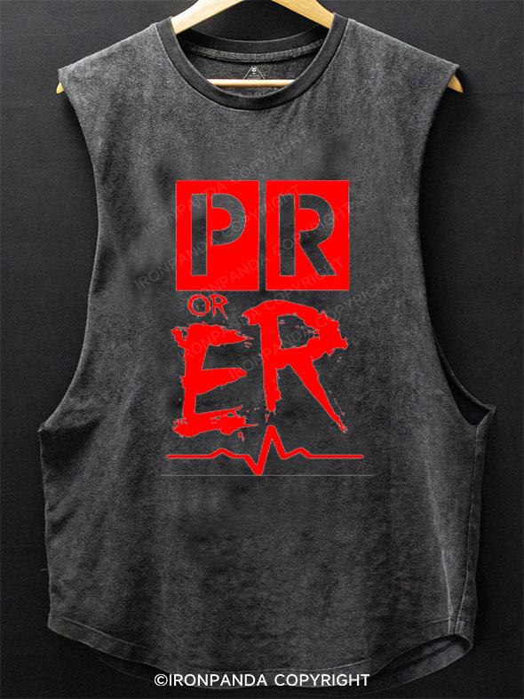 PR or ER SCOOP BOTTOM COTTON TANK