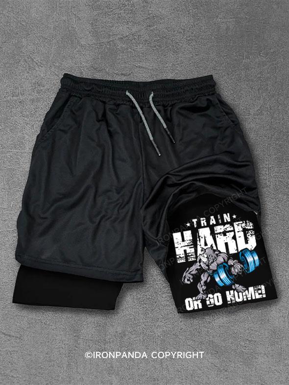 rhino train hard or go home Performance Training Shorts