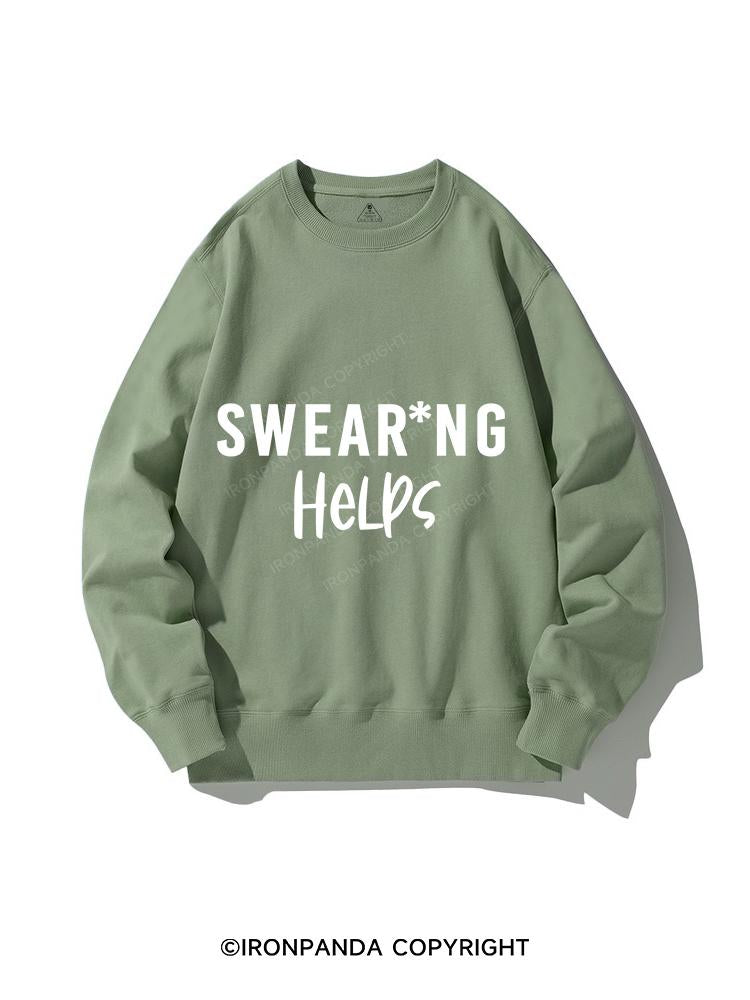 SWEAR*NG HELPS CREWNECK Sweatshirt