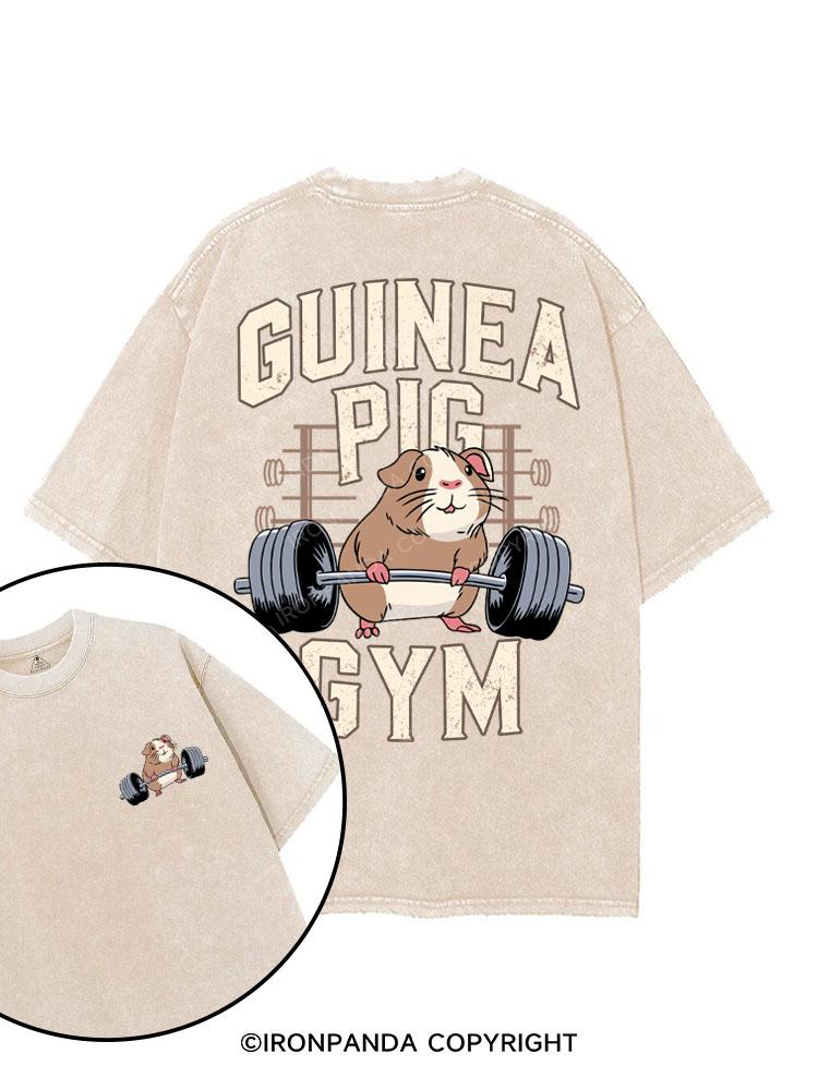 GUINEA PIG GYM printed Gym Shirt