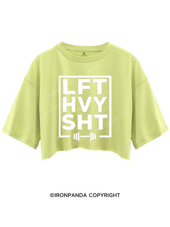 LFT HVY SHT CROP TOPS