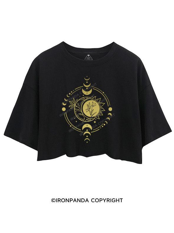 MOON & SUN  CROP TOPS