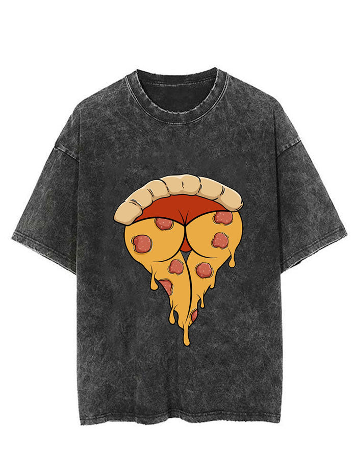 Tick Pizza Booty vintage Gym Shirt