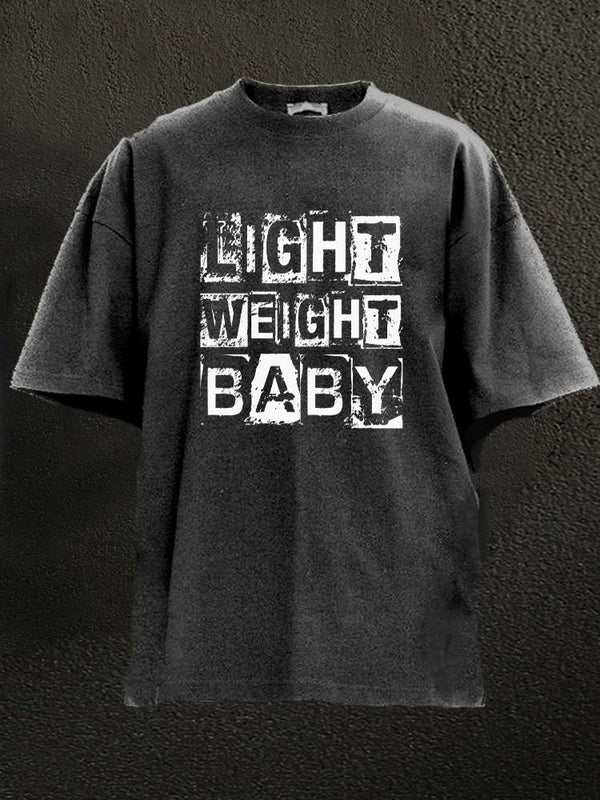 light weight baby Washed Gym Shirt