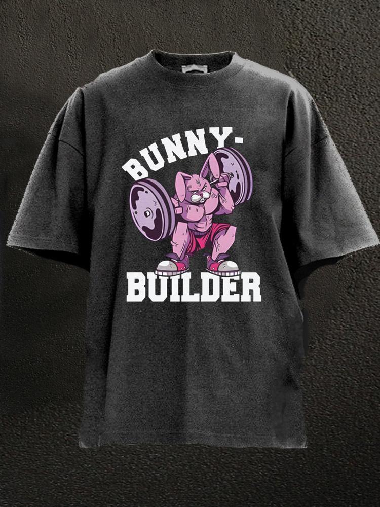 bunny builder Washed Gym Shirt