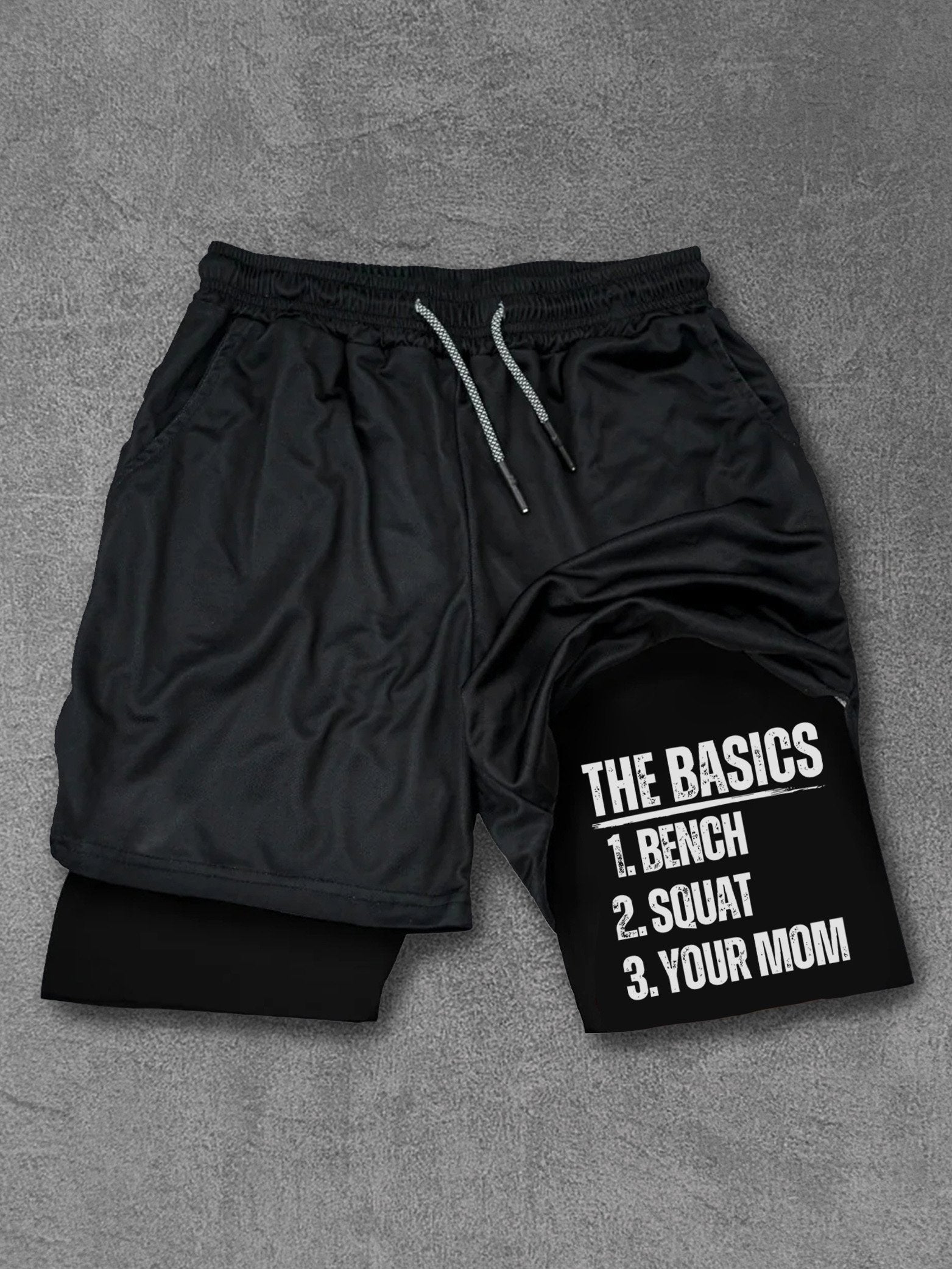 bench squat your mom Performance Training Shorts