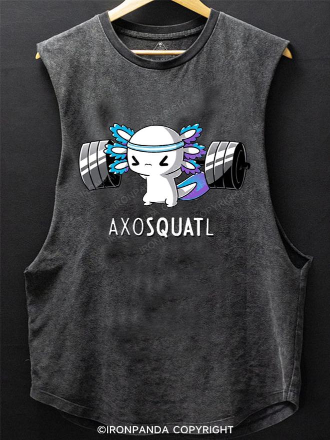 AXOSQUATL SCOOP BOTTOM COTTON TANK