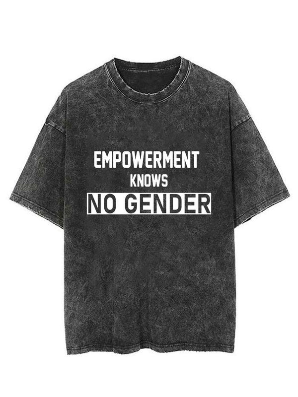 empowerment knows no gender Vintage Gym Shirt