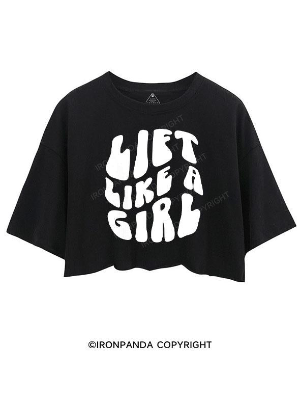 Lift Like A Girl CROP TOPS