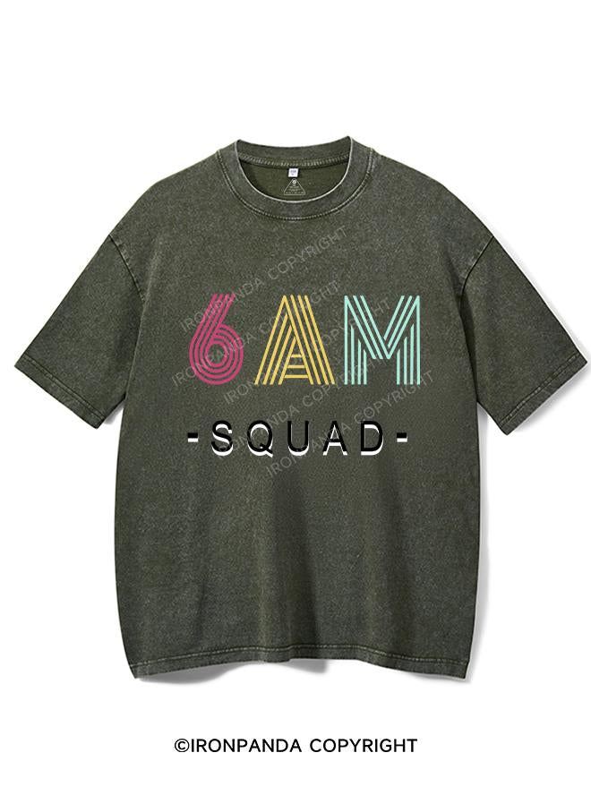 6 AM Squad VINTAGE GYM SHIRT