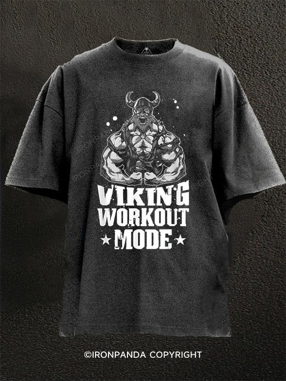 Viking Workout Mode Washed Gym Shirt