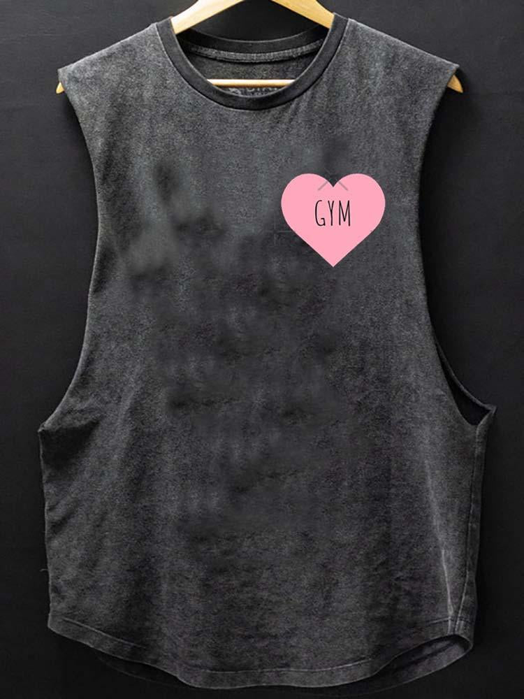 Gym lover SCOOP BOTTOM COTTON TANK