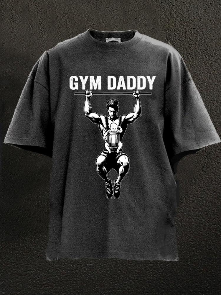 gym daddy Washed Gym Shirt