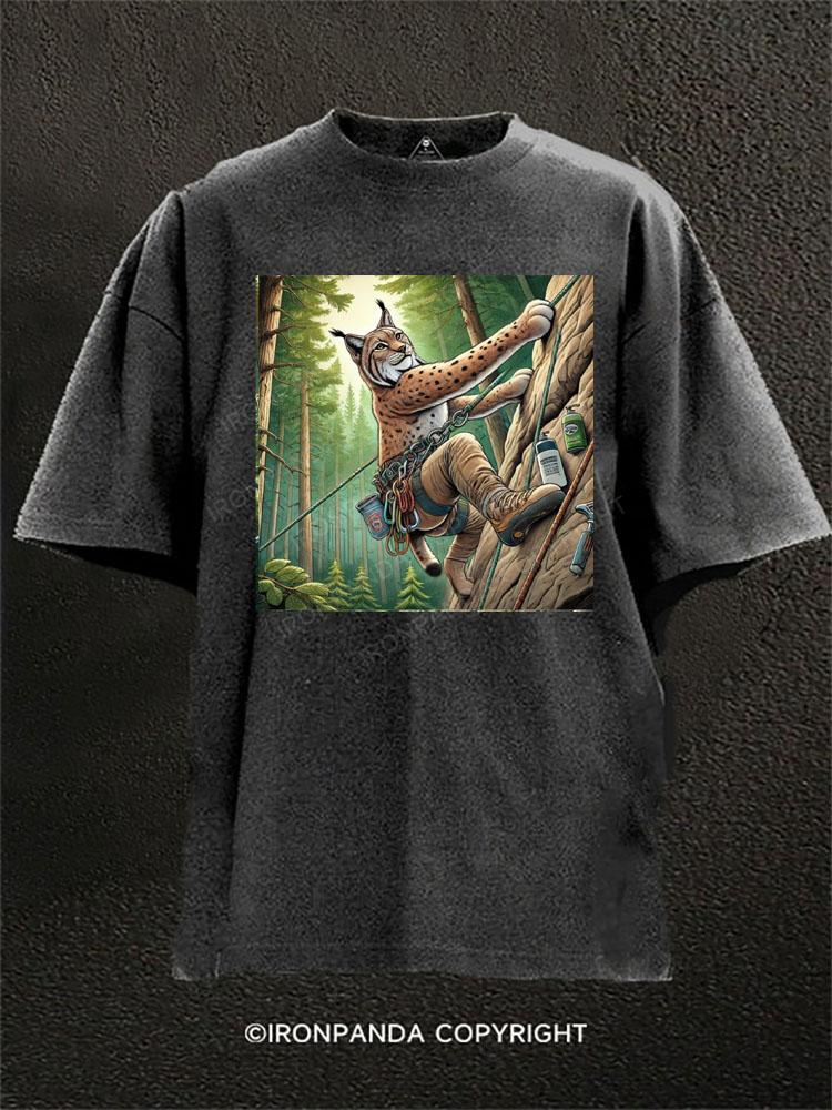 Lynx Washed Gym Shirt