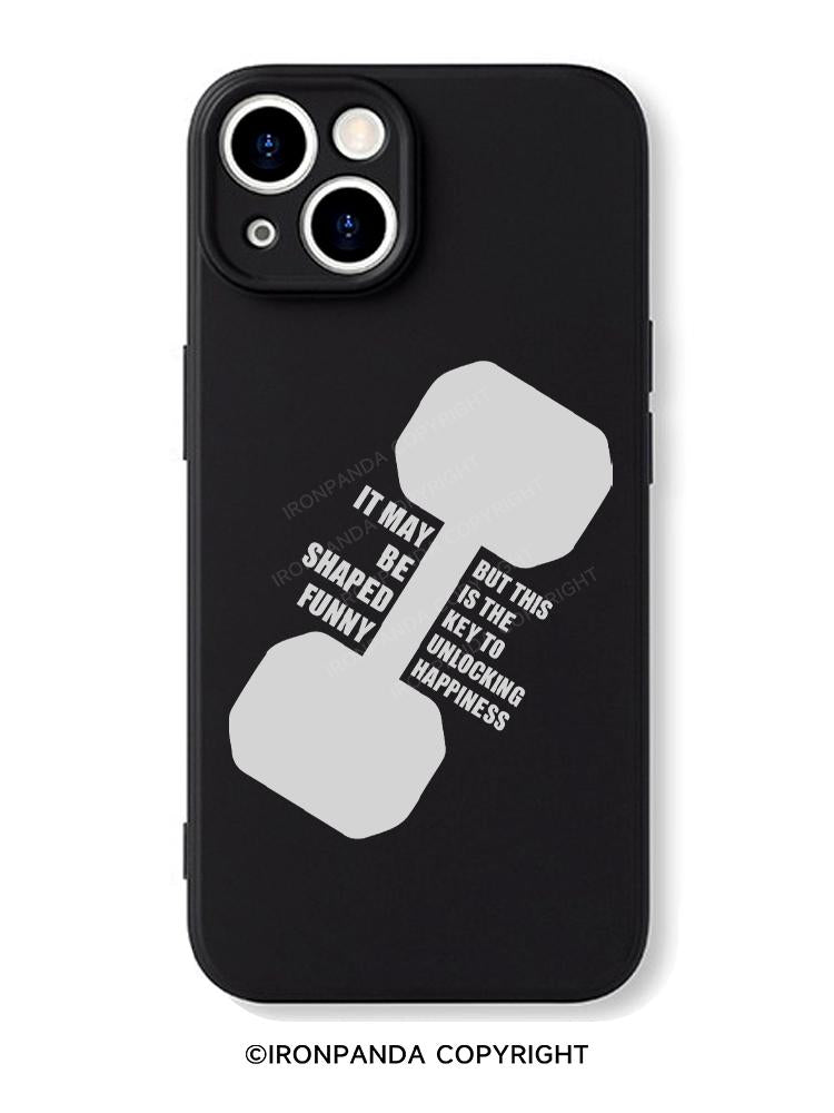 dumbbel iPhone Case