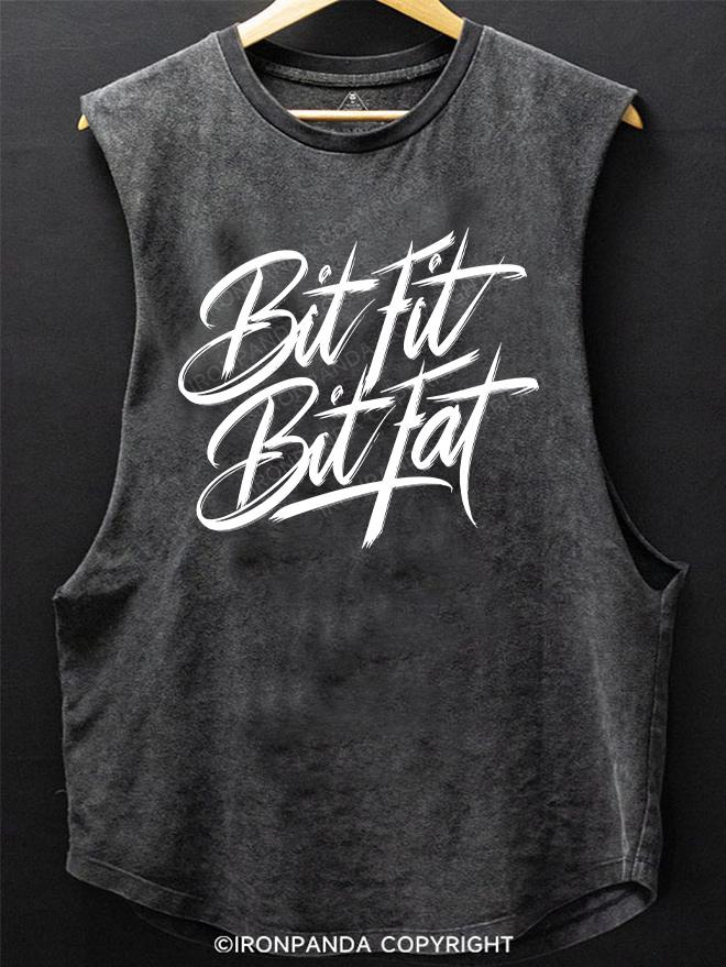 BIT FIT BIT FAT SCOOP BOTTOM COTTON TANK