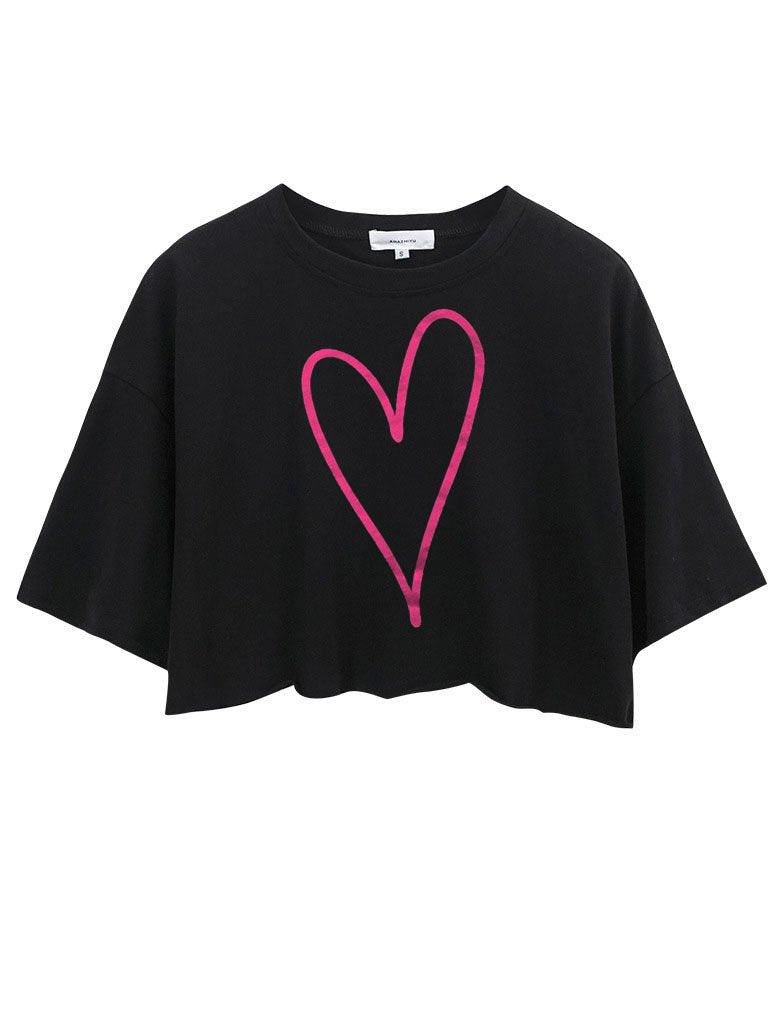 Heart Muscle Crop Tops