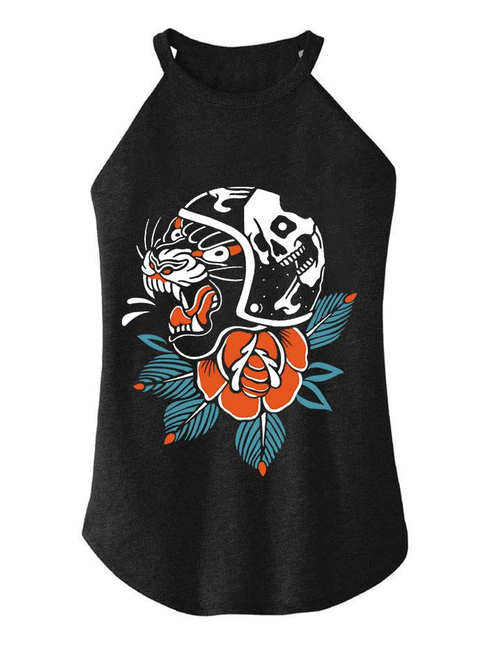 ROARING TIGER TRI ROCKER COTTON TANK
