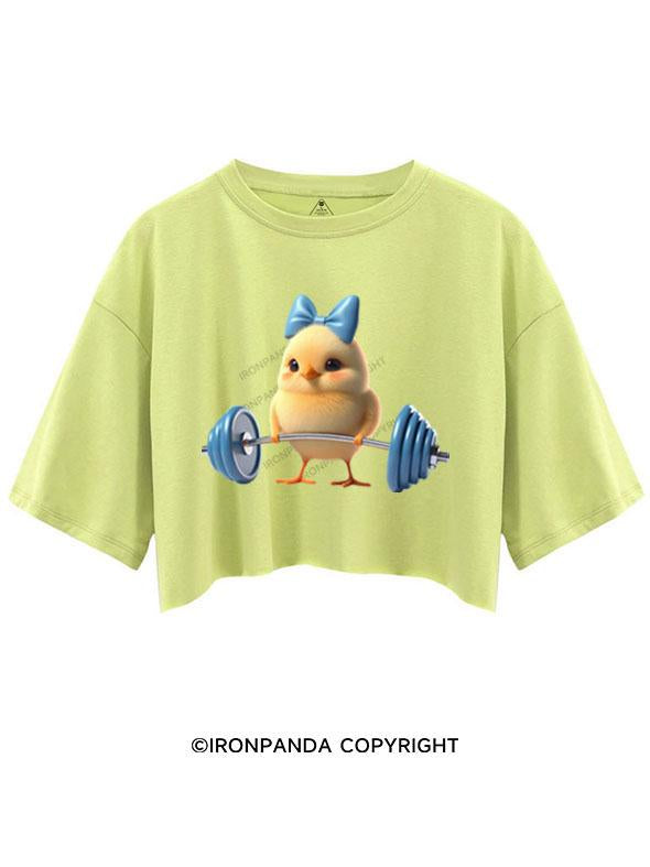 CUTE CHICK LIFTING CROP TOPS