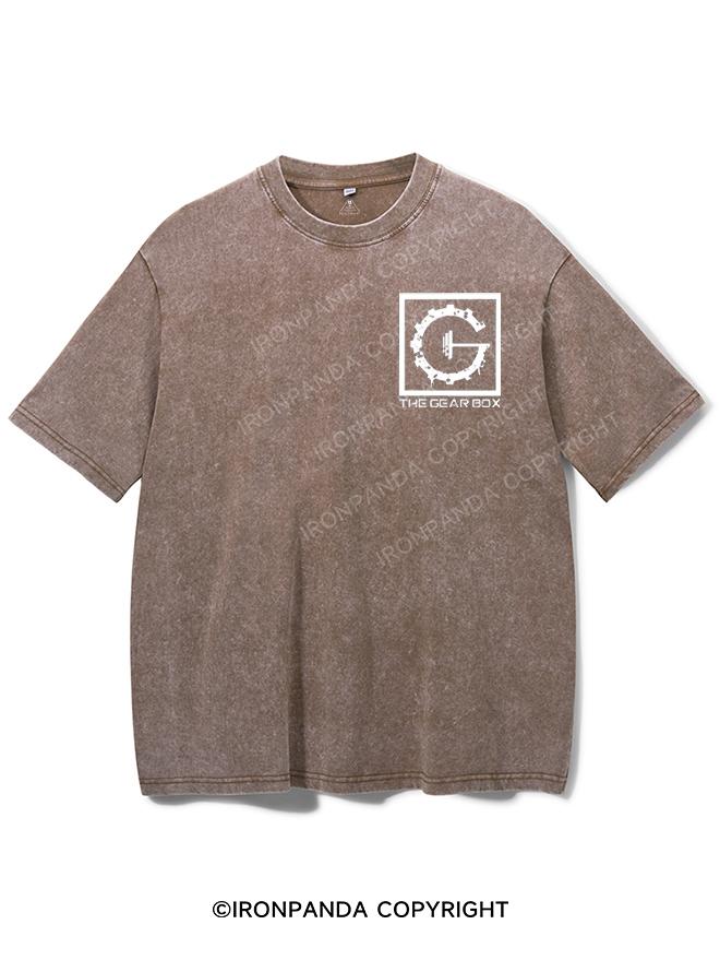The Gear Box Washed Gym Shirt