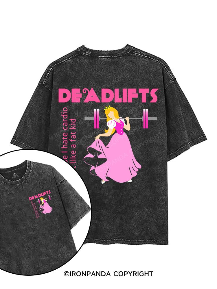I'd rather deadlift printed Gym Shirt