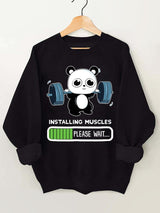 Bench Panda Vintage Gym Sweatshirt