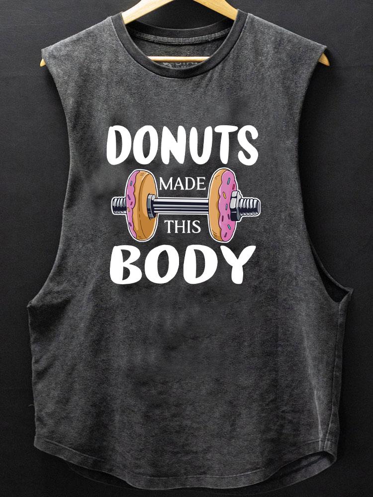 donuts made this body SCOOP BOTTOM COTTON TANK