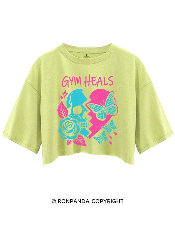 GYM HEALS CROP TOPS