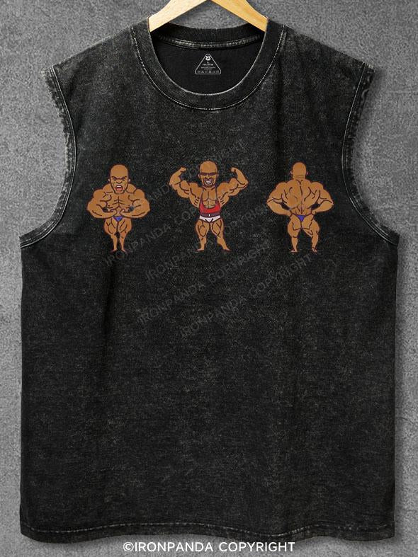 bodybuilding star Washed Gym Tank