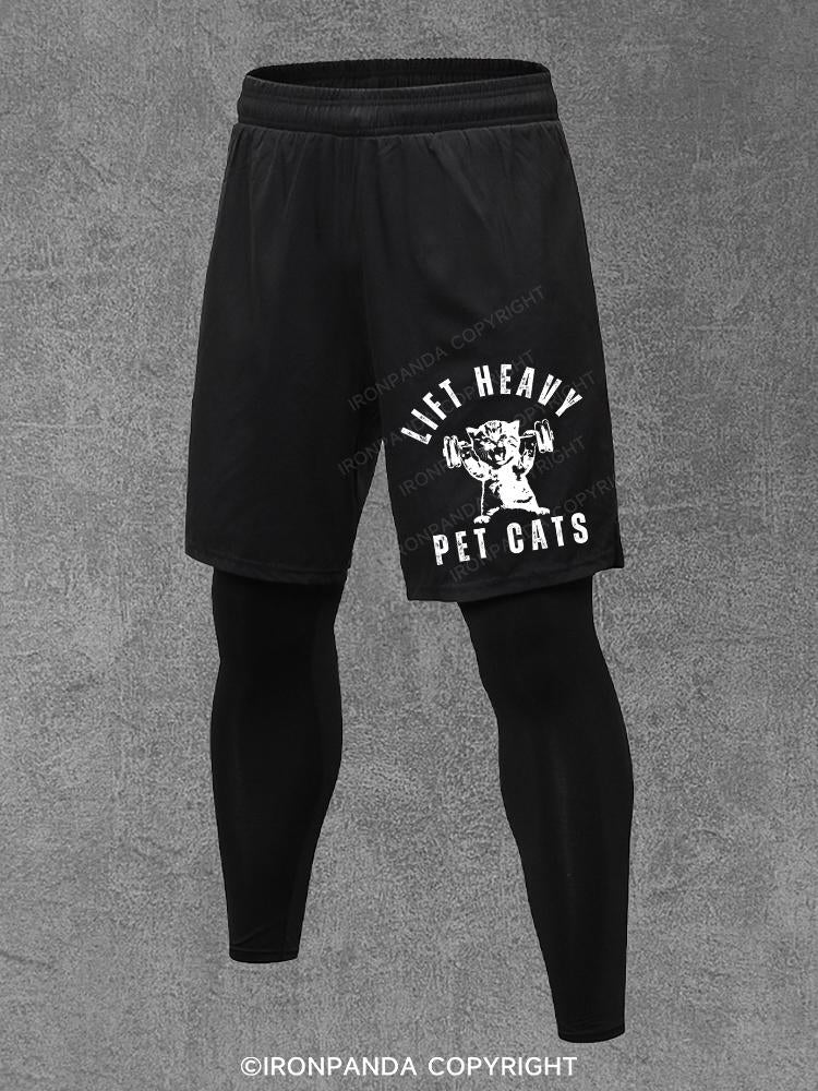 lift heavy pet cats Performance Training Pants