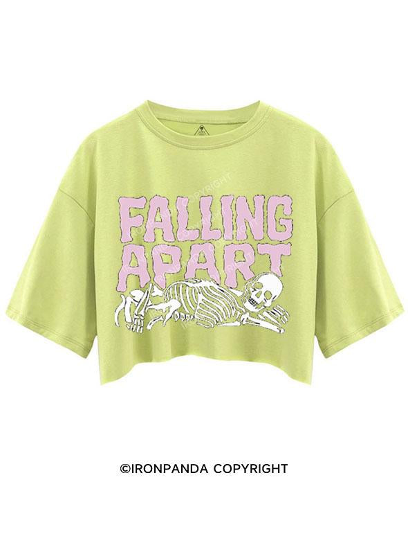 FALLING APART CROP TOPS