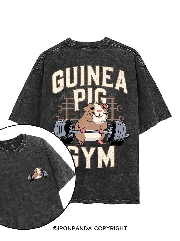 GUINEA PIG GYM printed Gym Shirt
