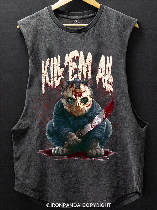 Kill'em All SCOOP BOTTOM COTTON TANK