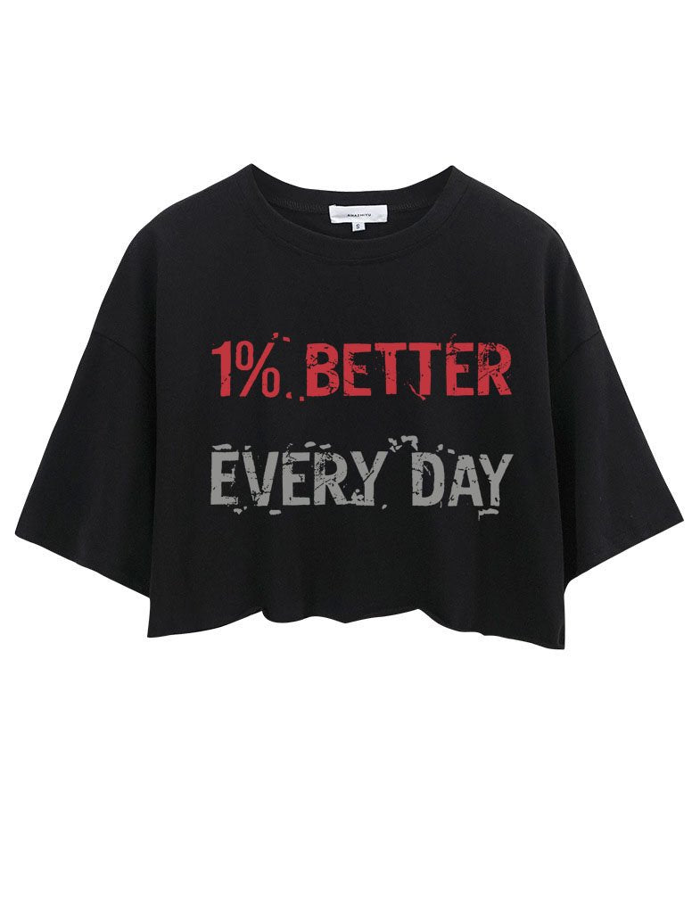 1% BETTER EVERYDAY CROP TOPS
