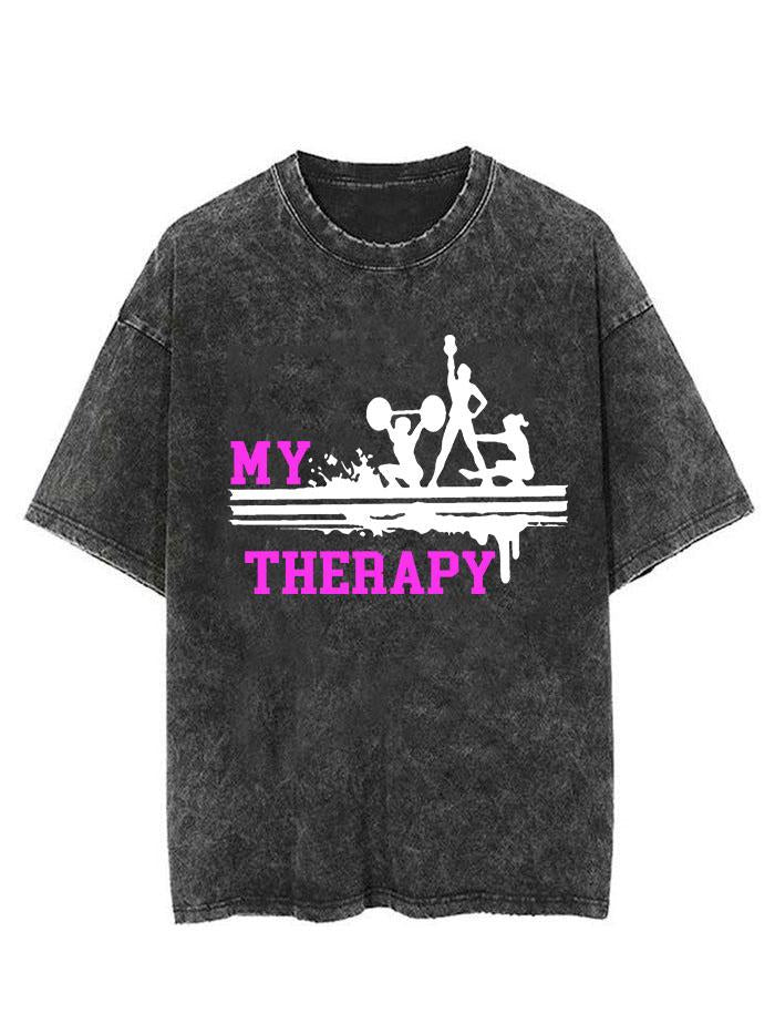 MY THERAPY Vintage Gym Shirt
