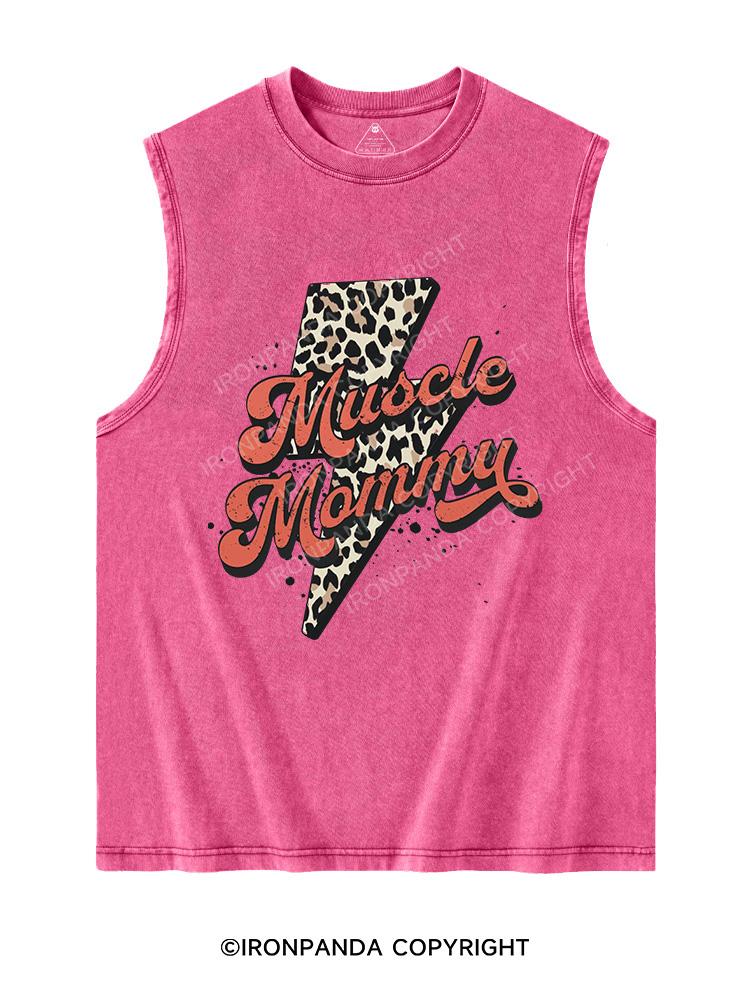 MUSCLE Mom  Washed Tank