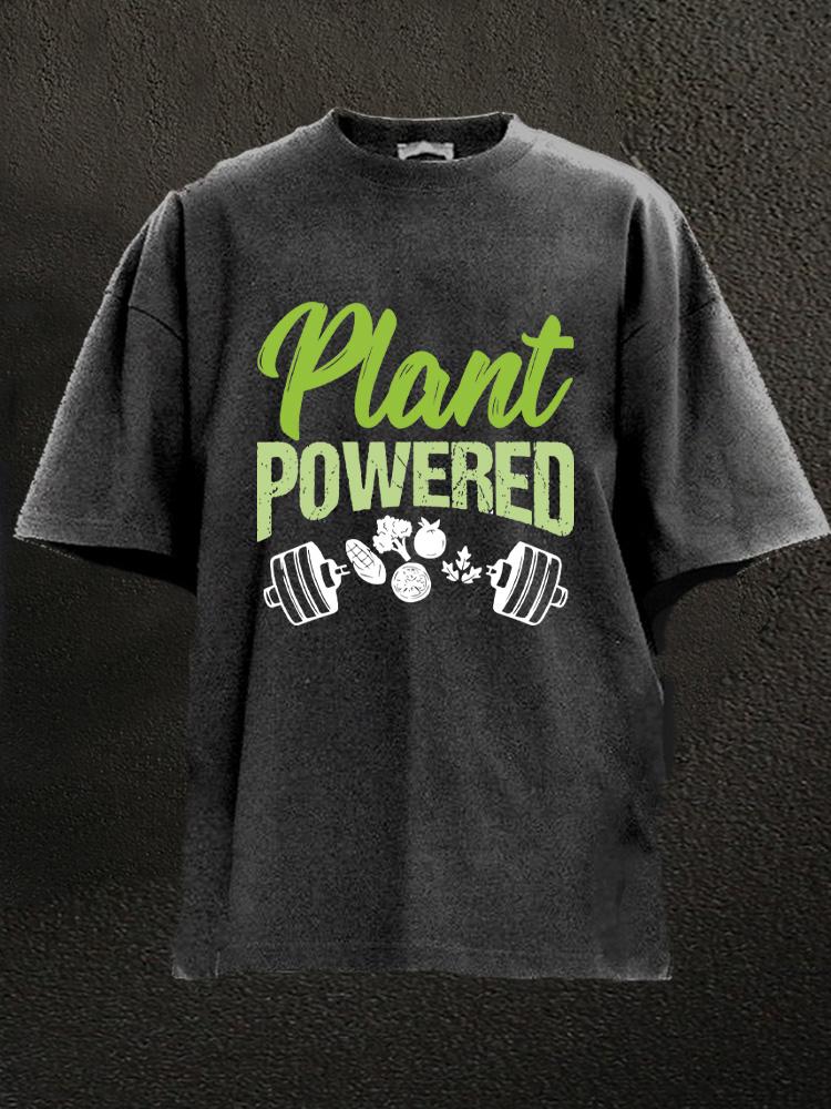 Plant powered Washed Gym Shirt